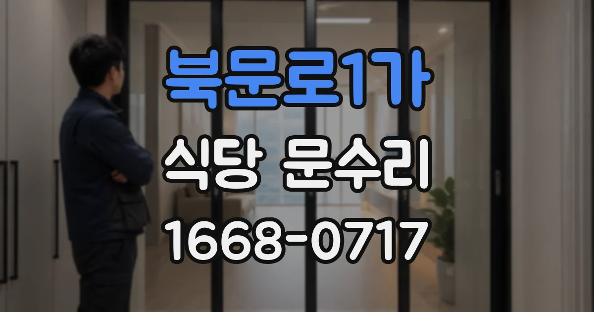 북문로1가 식당 문수리