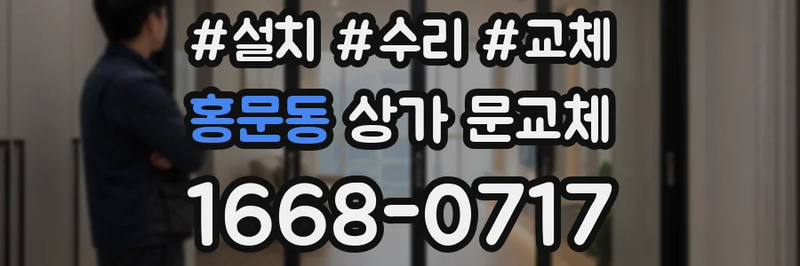 홍문동 상가 문교체