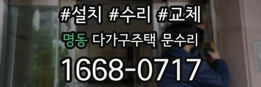 명동 다가구주택 문수리