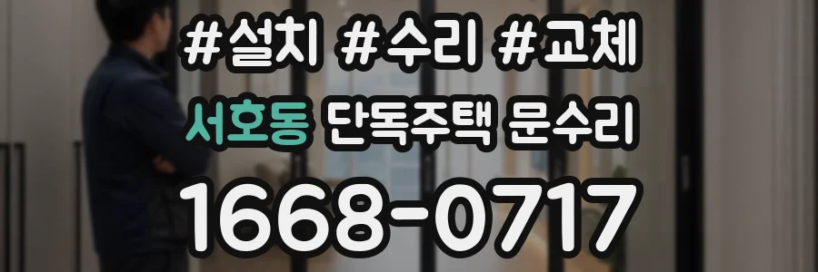 서호동 단독주택 문수리