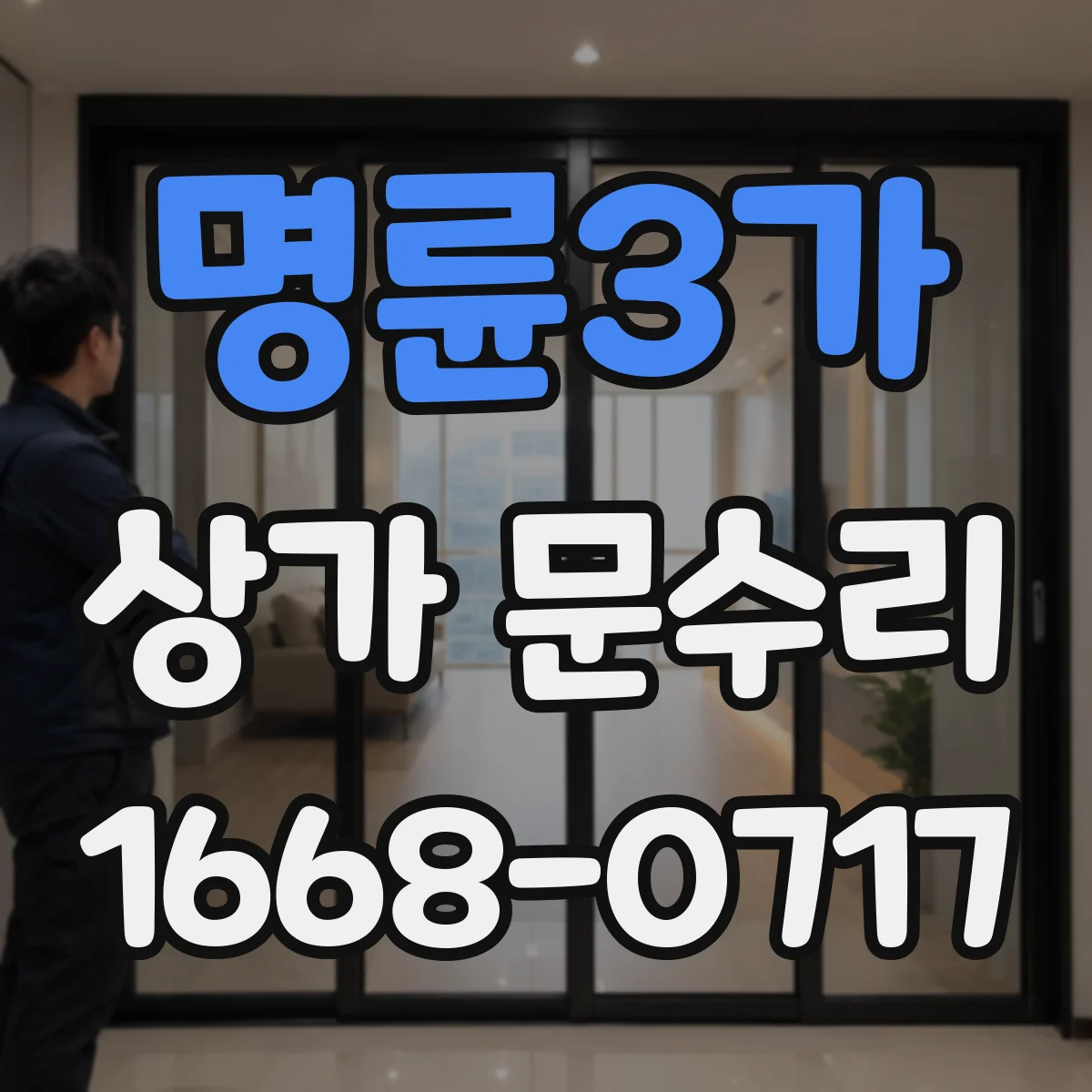 명륜3가 상가 문수리