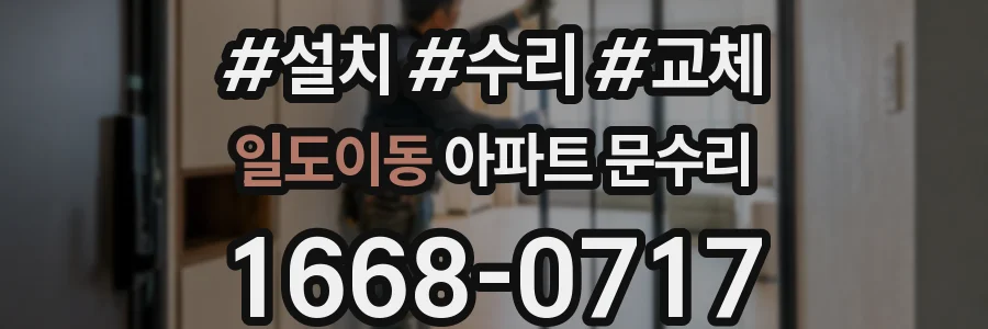 일도이동 아파트 문수리