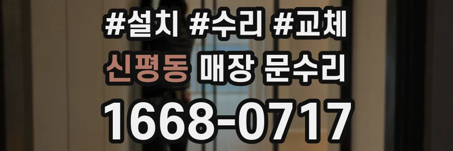 신평동 매장 문수리