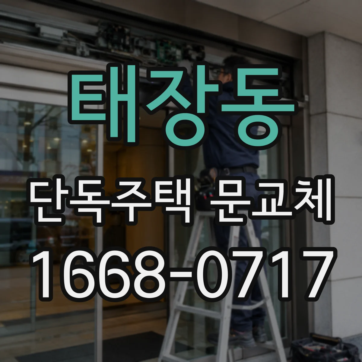 태장동 단독주택 문교체