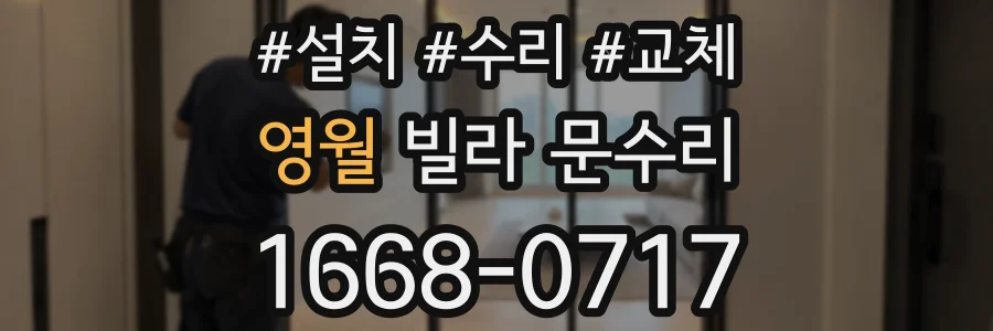 영월 빌라 문수리