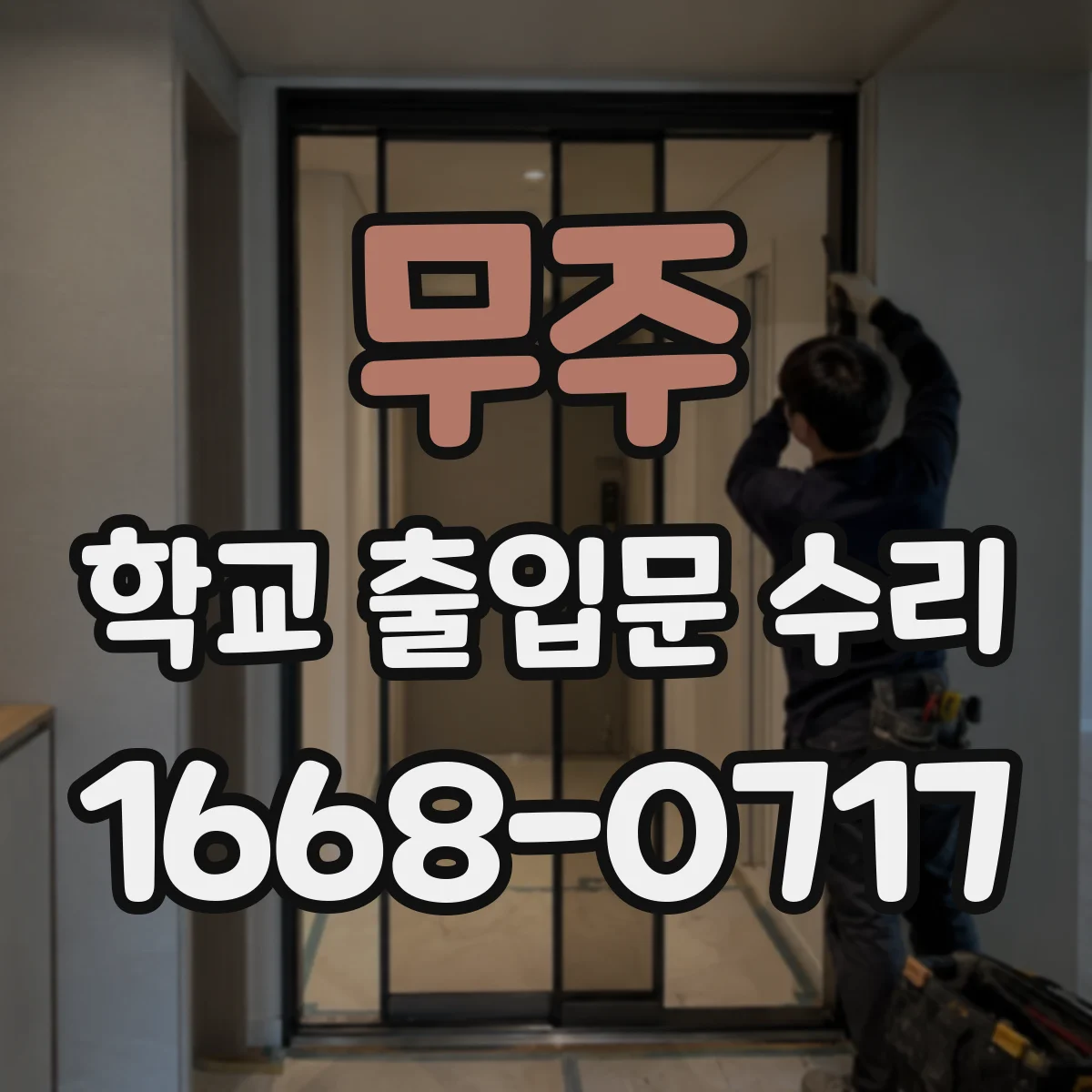 무주 학교 출입문 수리 유리문 파손 시 봉합·교체 판단 절차