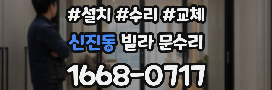 신진동 빌라 문수리