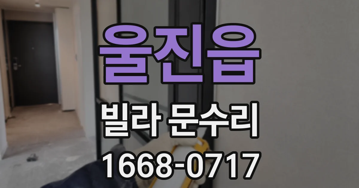 울진읍 빌라 문수리