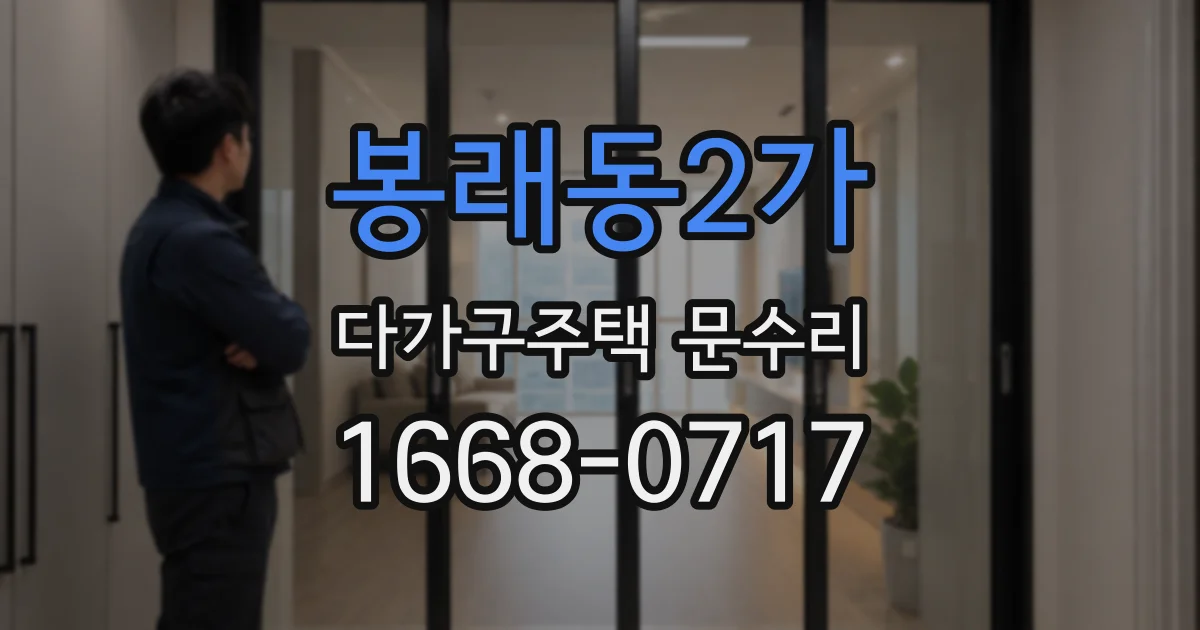 봉래동2가 다가구주택 문수리