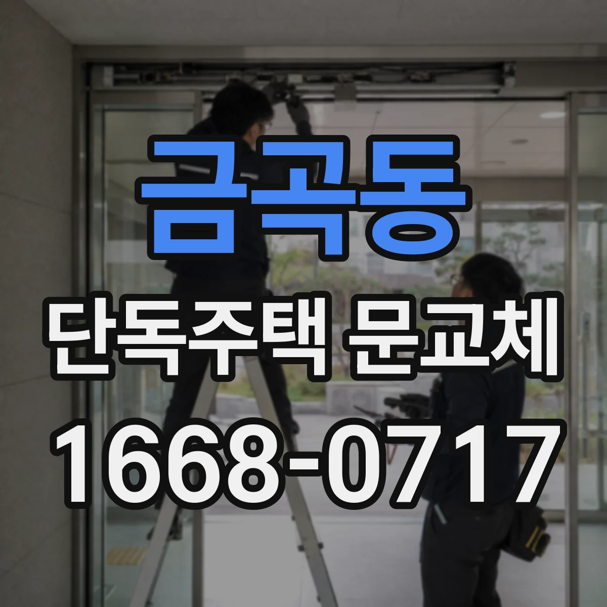 금곡동 단독주택 문교체