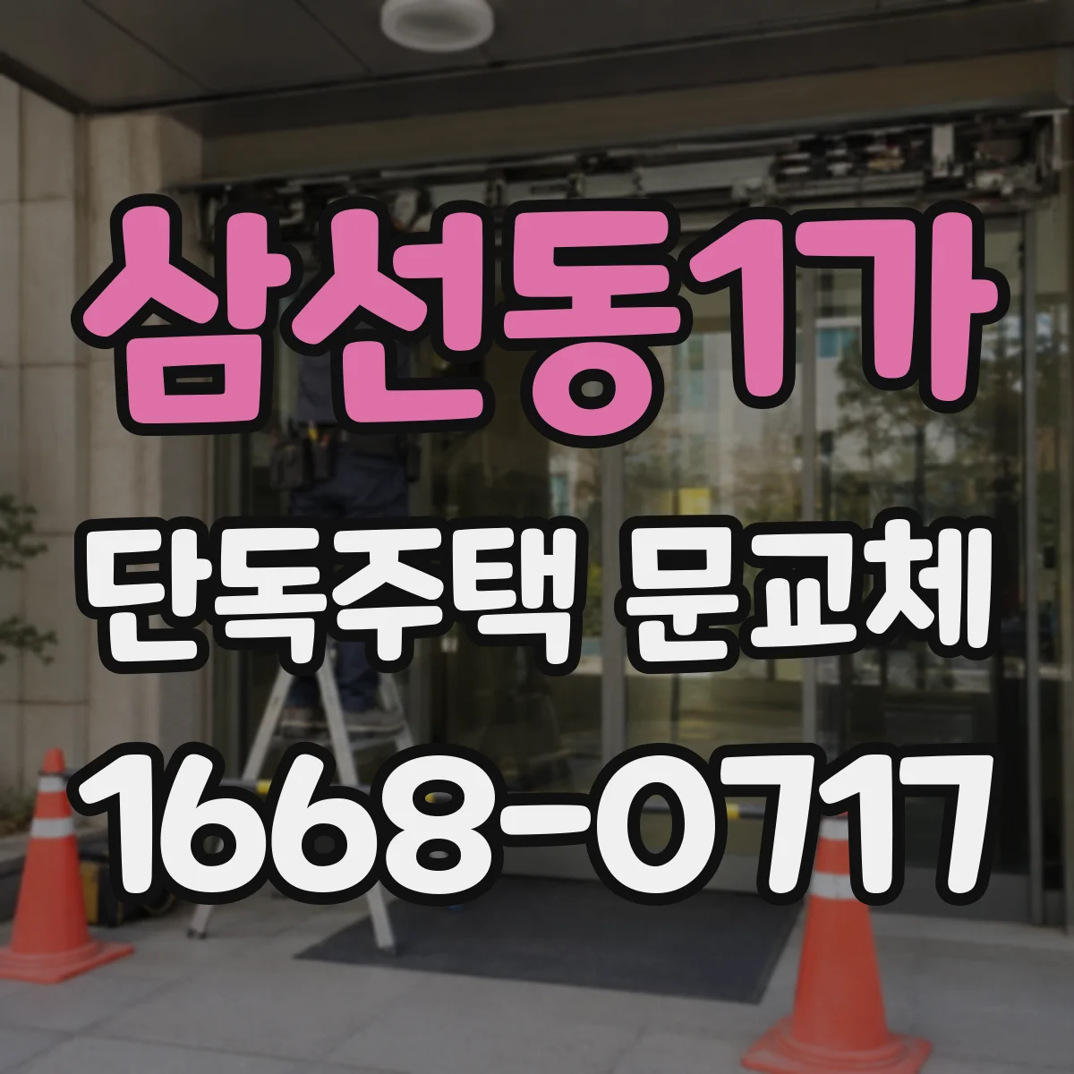 삼선동1가 단독주택 문교체