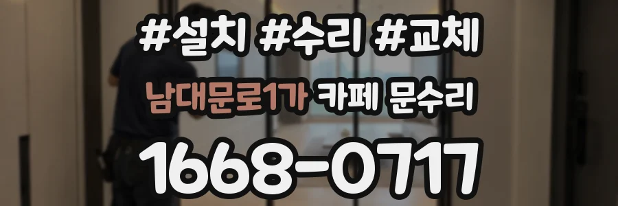 남대문로1가 카페 문수리