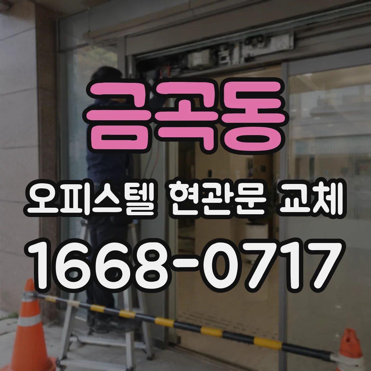 금곡동 오피스텔 현관문 교체
