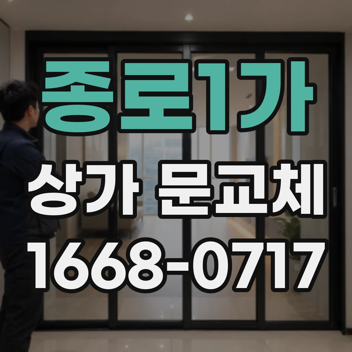 종로1가 상가 문교체
