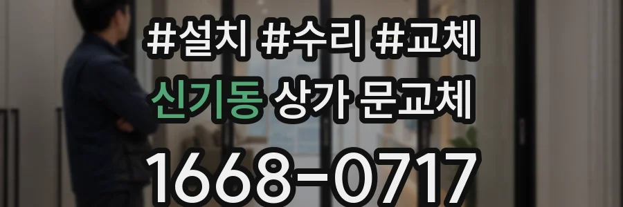 신기동 상가 문교체