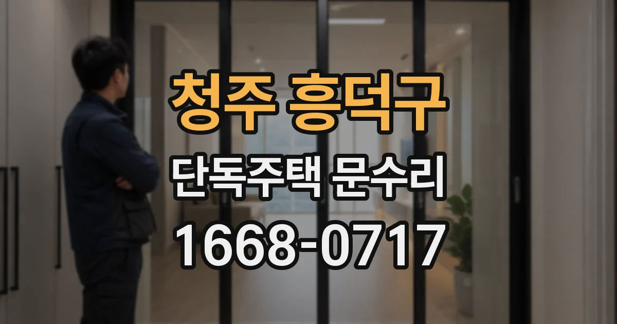 청주 흥덕구 단독주택 문수리