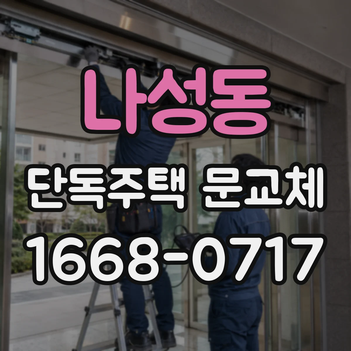 나성동 단독주택 문교체