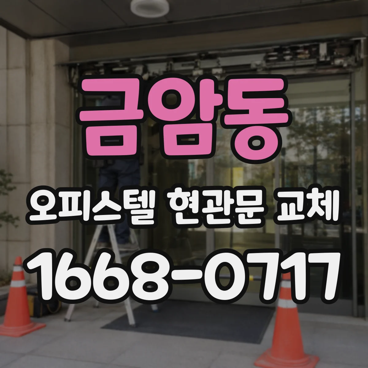 금암동 오피스텔 현관문 교체