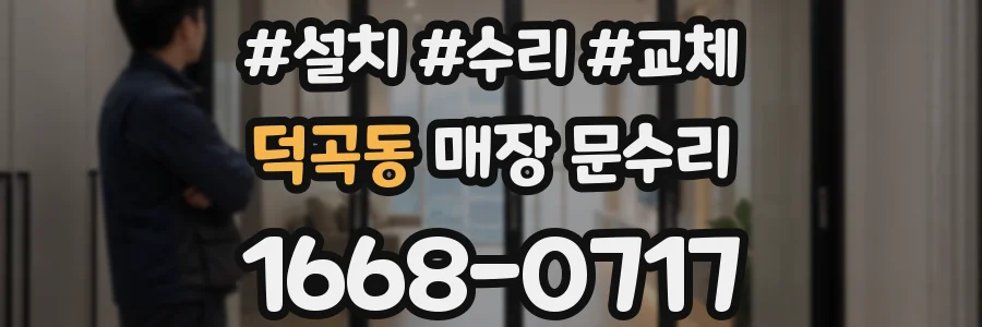 덕곡동 매장 문수리