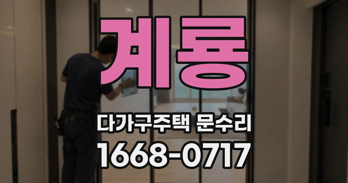 계룡 다가구주택 문수리
