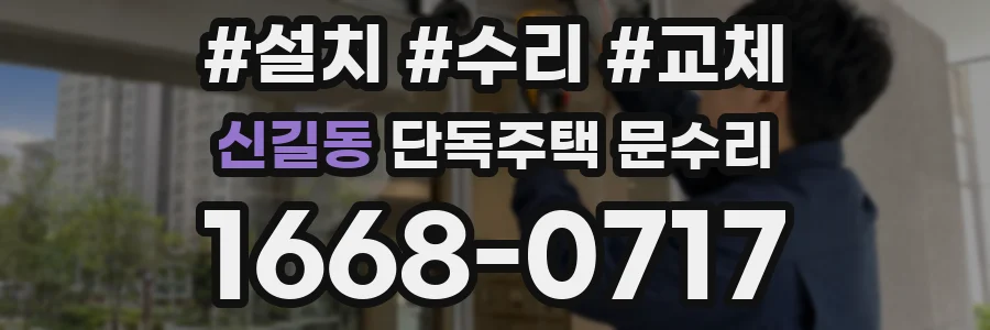 신길동 단독주택 문수리