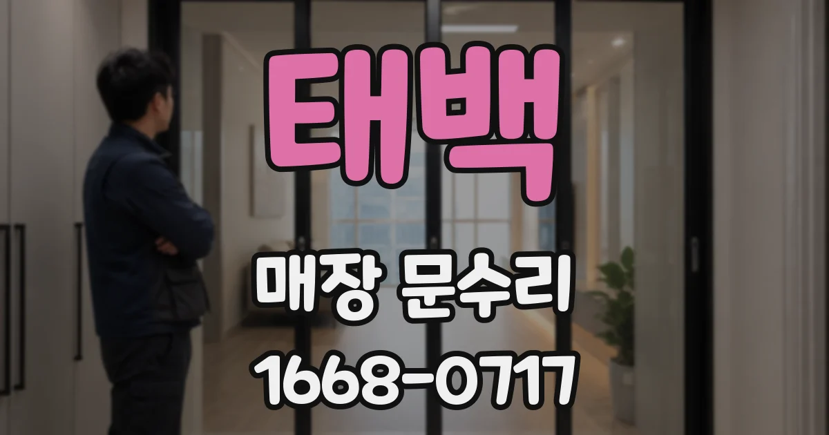 태백 매장 문수리
