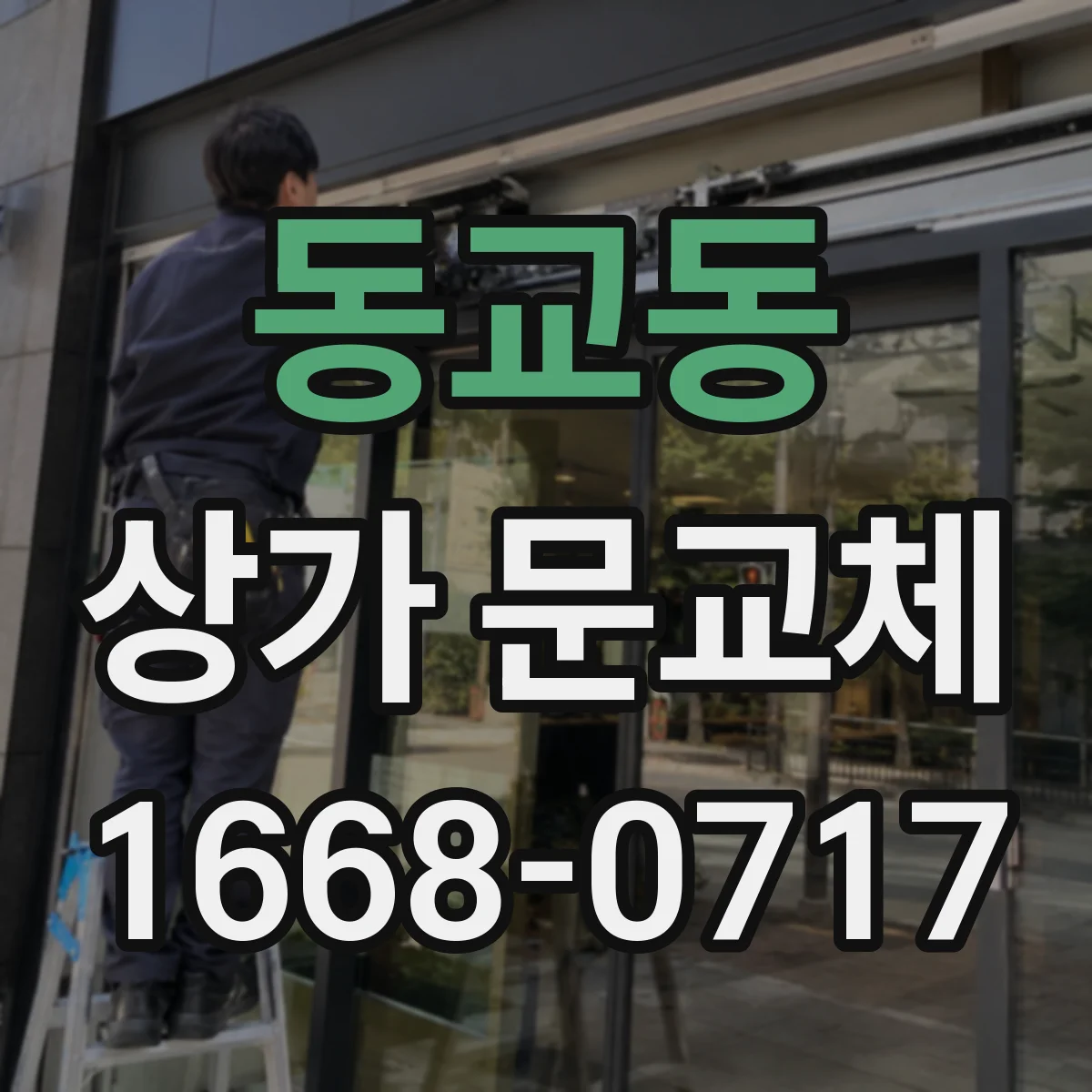 동교동 상가 문교체