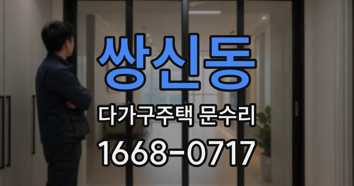 쌍신동 다가구주택 문수리