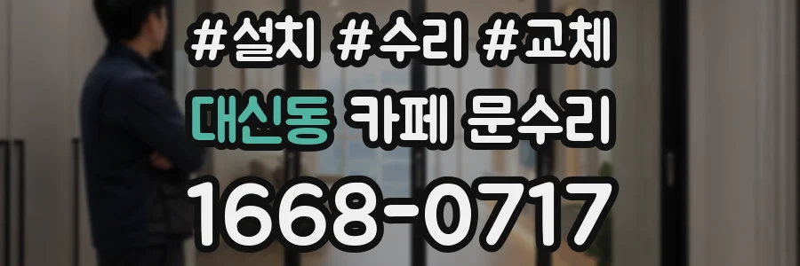 대신동 카페 문수리