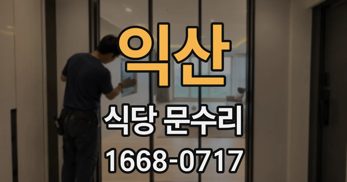 익산 식당 문수리