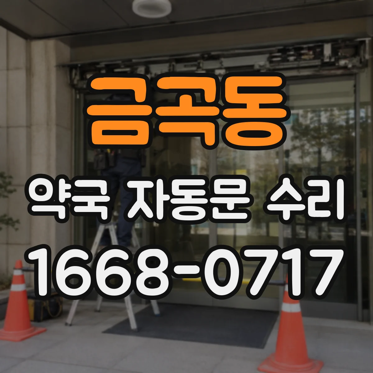 금곡동 약국 자동문 수리