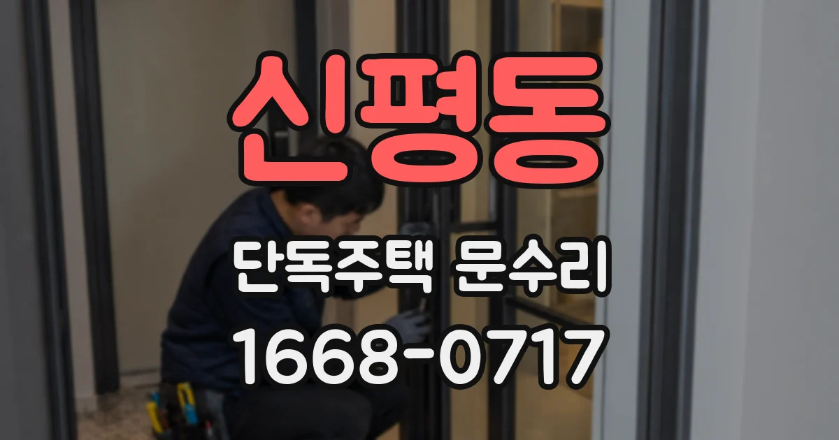 신평동 단독주택 문수리