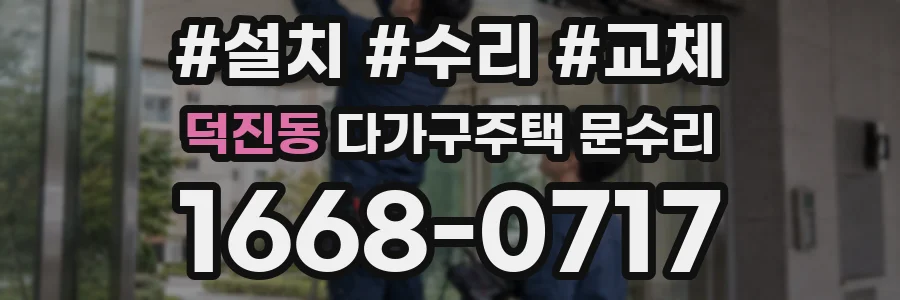 덕진동 다가구주택 문수리