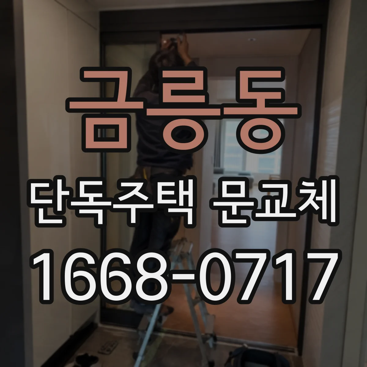 금릉동 단독주택 문교체