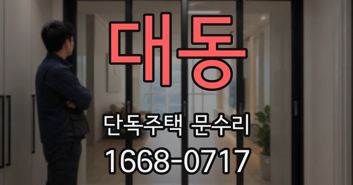 대동 단독주택 문수리