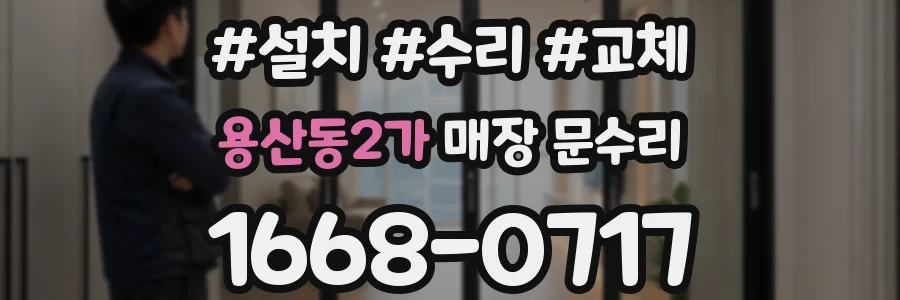 용산동2가 매장 문수리