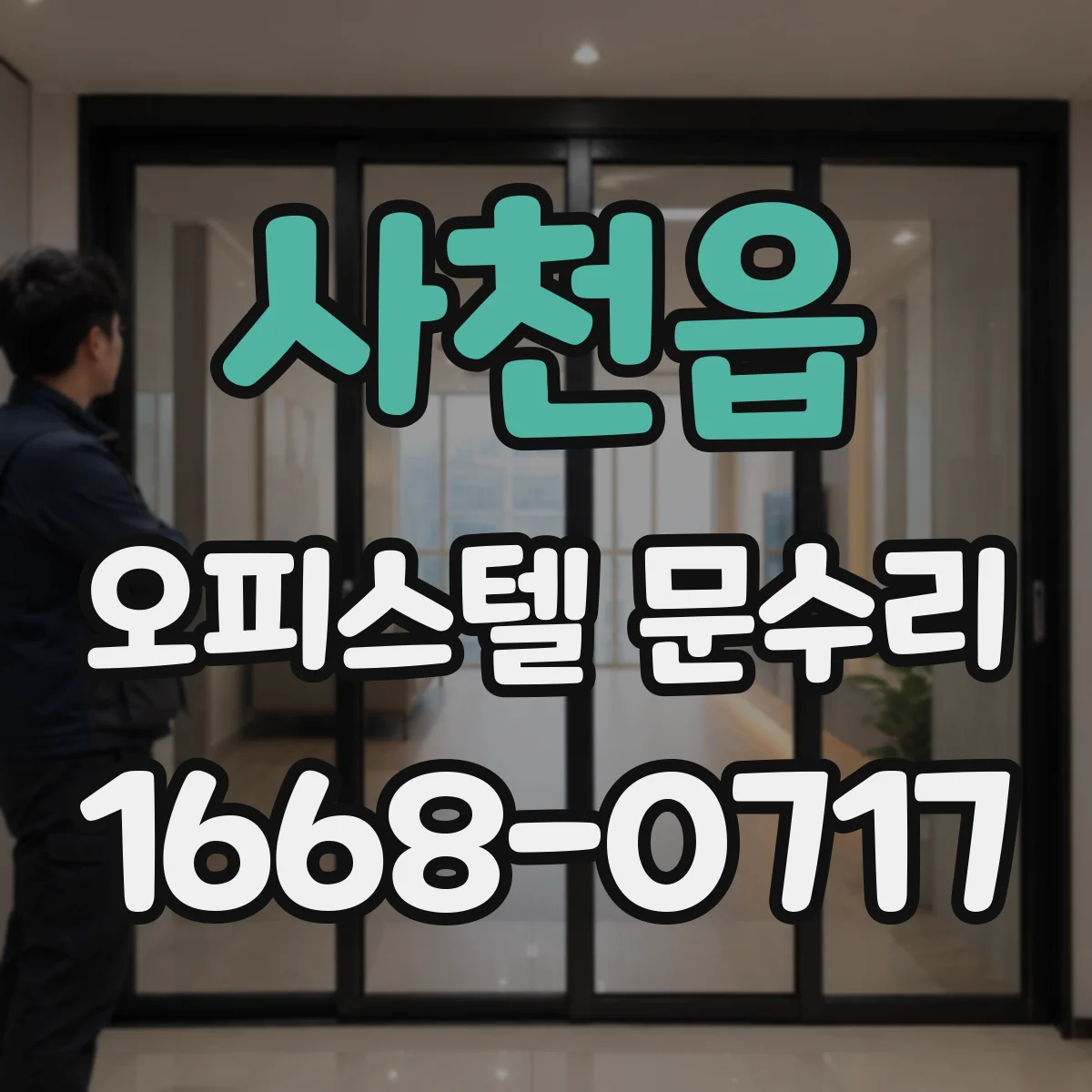 사천읍 오피스텔 문수리