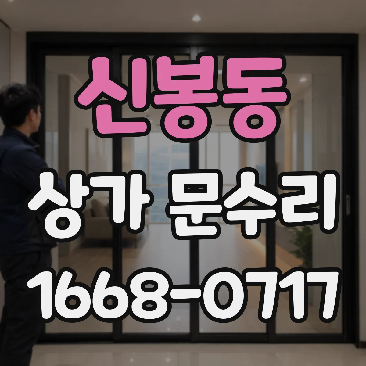신봉동 상가 문수리