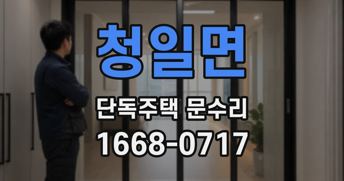 청일면 단독주택 문수리
