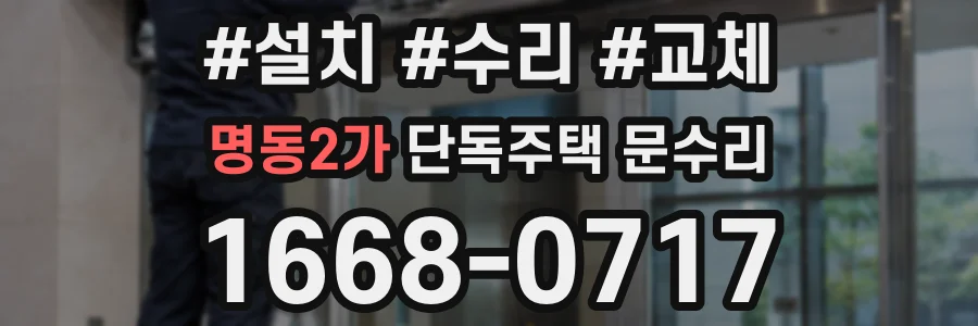 명동2가 단독주택 문수리
