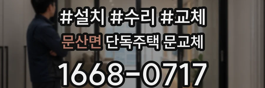 문산면 단독주택 문교체