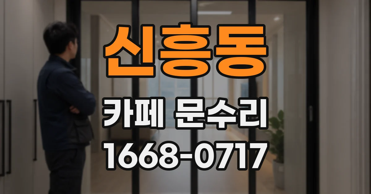 신흥동 카페 문수리