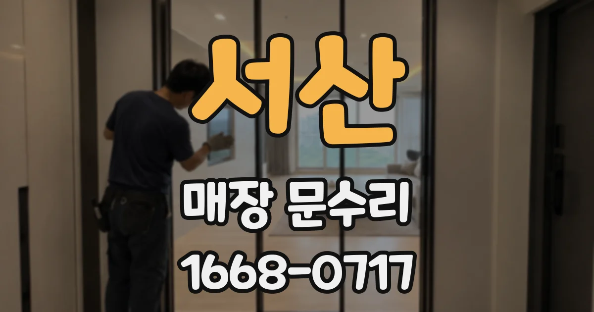 서산 매장 문수리