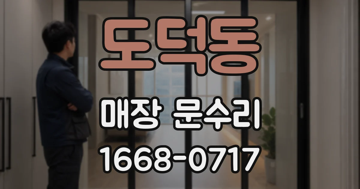 도덕동 매장 문수리