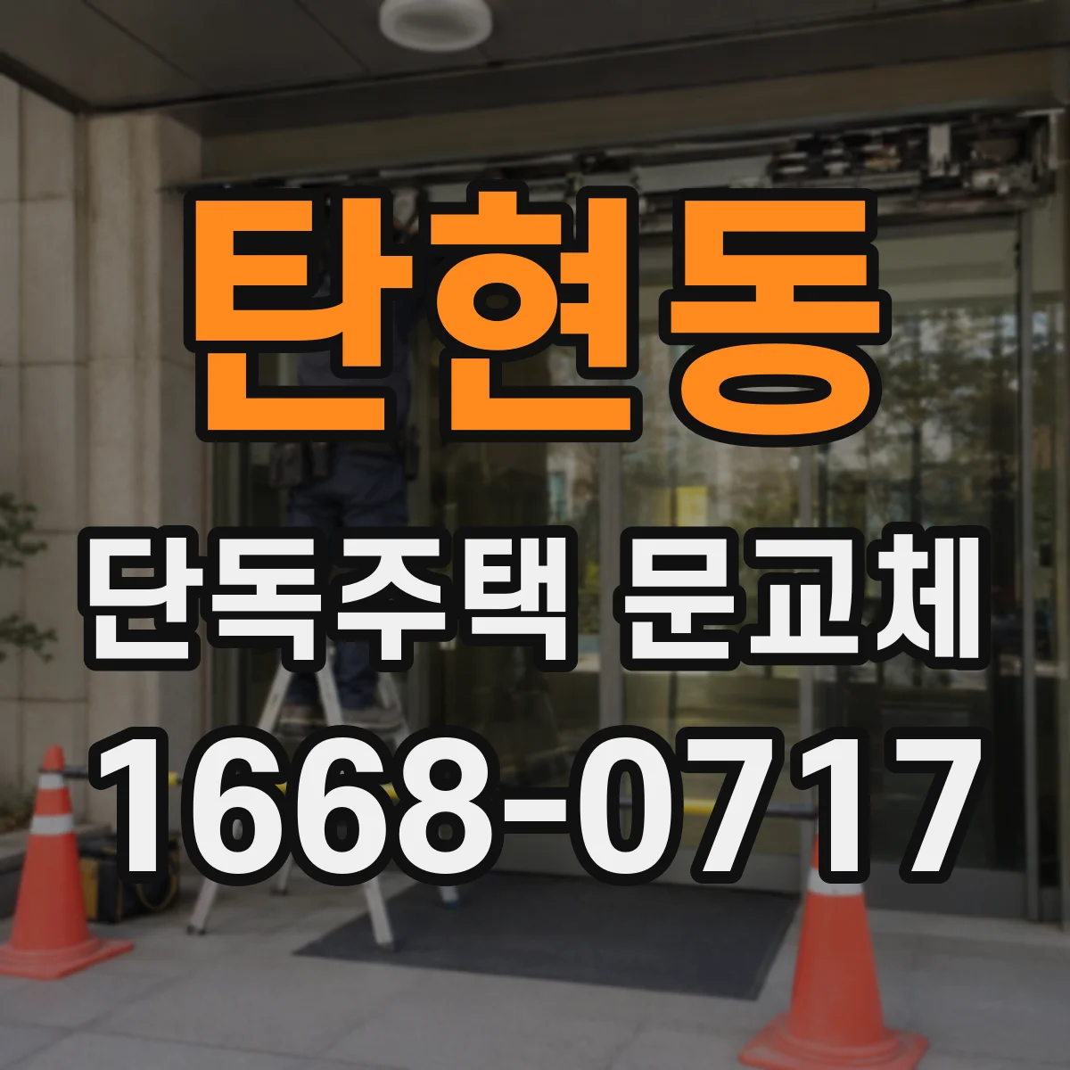 탄현동 단독주택 문교체