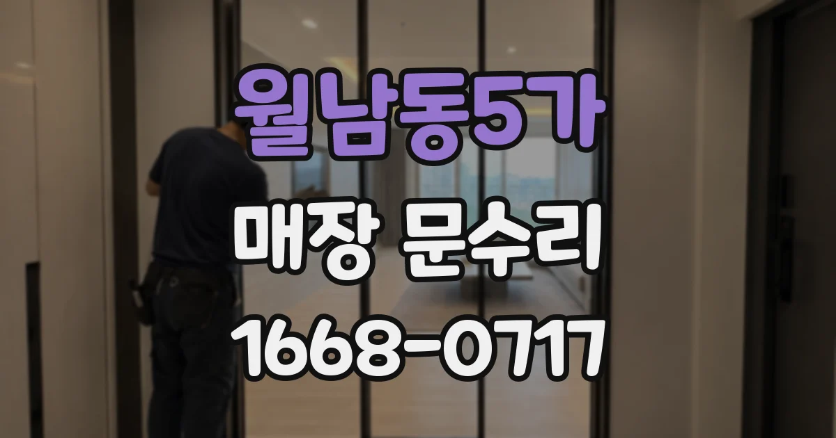 월남동5가 매장 문수리