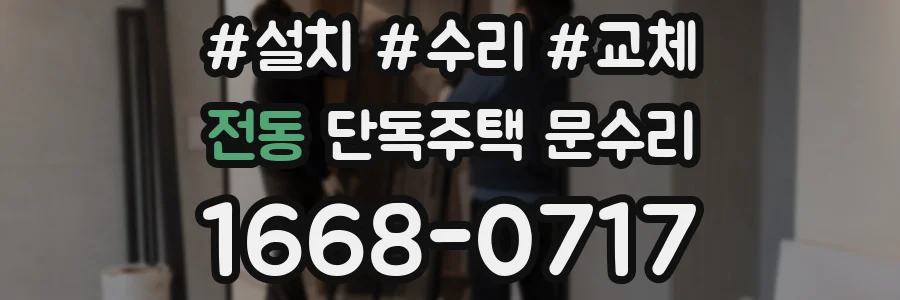 전동 단독주택 문수리