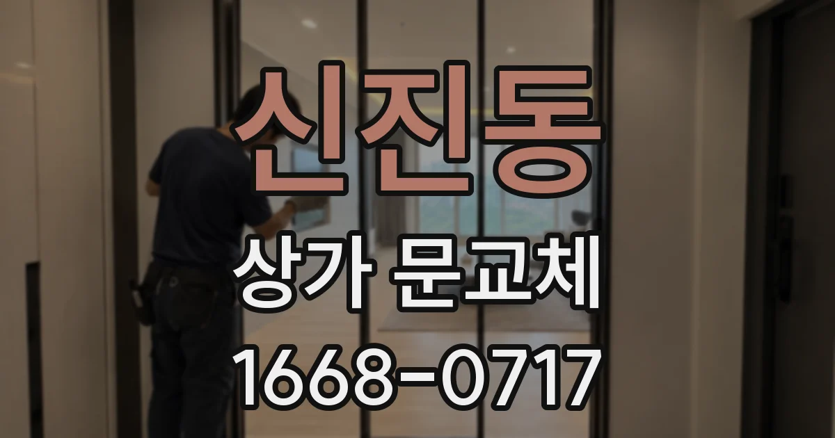 신진동 상가 문교체