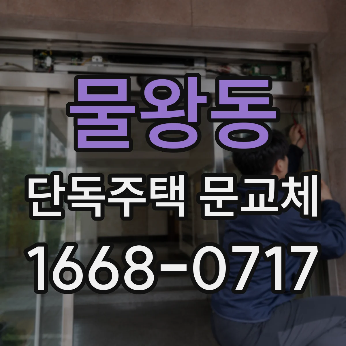 물왕동 단독주택 문교체