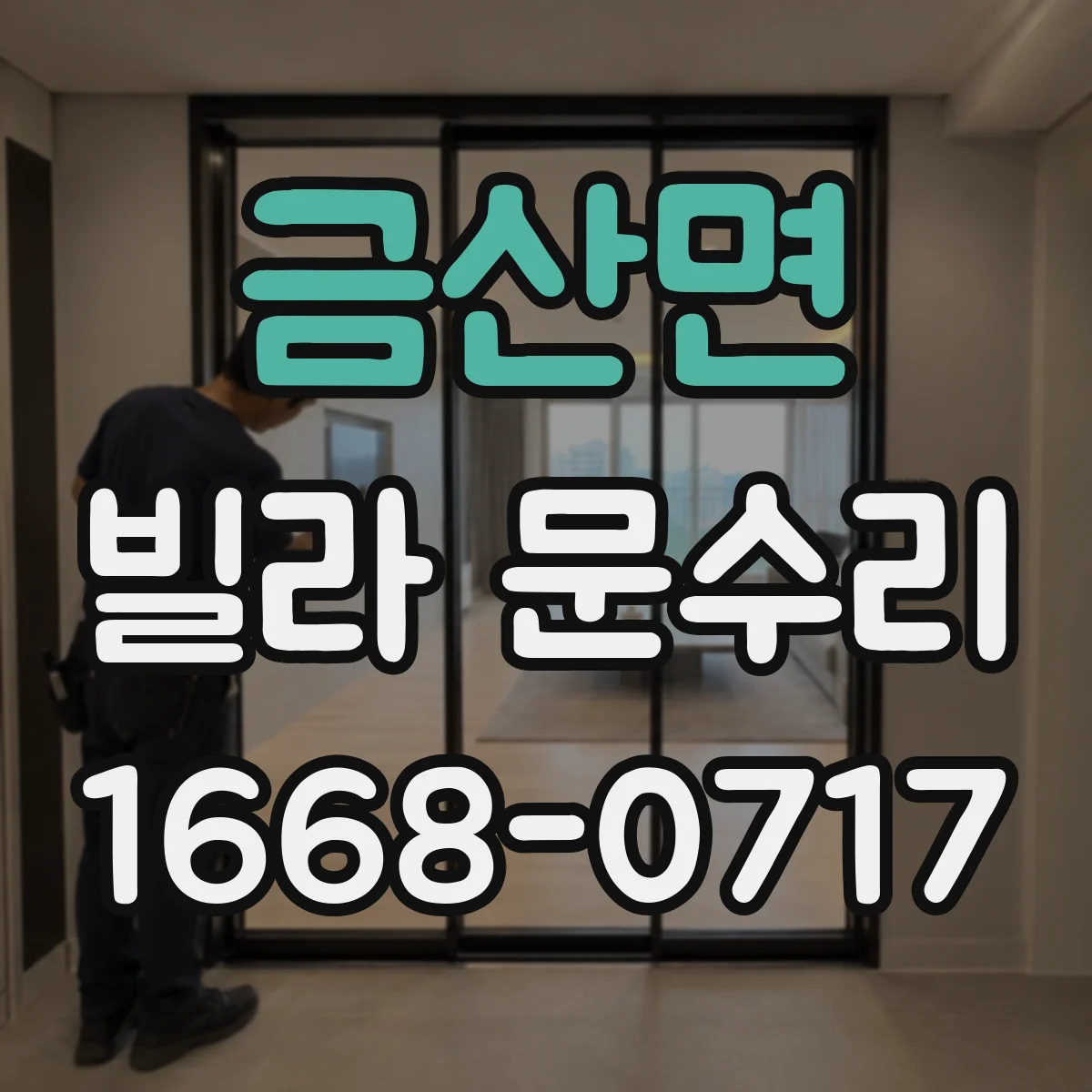 금산면 빌라 문수리